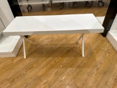 White Gloss Table