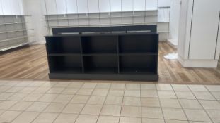 Grey Wood Display Unit