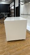 White Display Shelf Unit