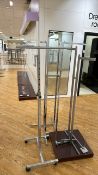 Metal Hanging Stands x3