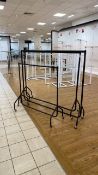 Black Metal Hanger Displays x3