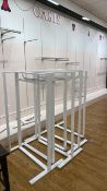 White Hanger Rails x6