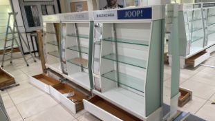 Double Sided Display Gondolas x3