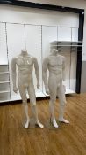 Male Mannequins x2