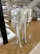 Female Headless Mannequins x2