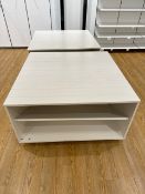 Wood Box Display Units x2