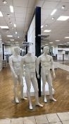 Male Mannequins x3