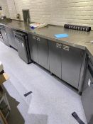 Foster Stainless steel 4 door prep unit