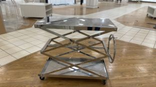 Chrome Mobile Merchandising Table