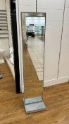 Grey Standing Mirror