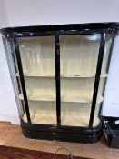 Black Glass Display Unit
