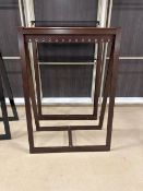 2 x Wooden Foldable Hanging Stand