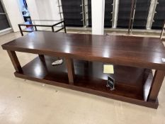 Large Wooden Display Unit