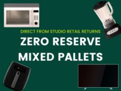 Mixed Trade Pallets Direct From Online Retailer *NO RESERVE* Branded Products Up To 90% Off RRP