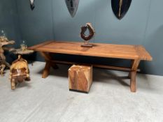 Recycled Teak Dining Table