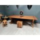 Recycled Teak Dining Table - Image 1 of 11