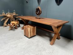 Recycled Teak Dining Table