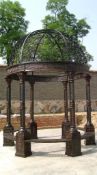 Ornate Gazebo With Corinthium Columns