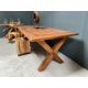 Recycled Teak Dining Table - Image 3 of 11