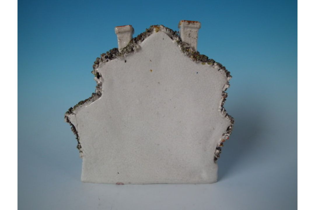 Staffordshire Pottery Two Storey House With Thatched Roof - Image 3 of 15