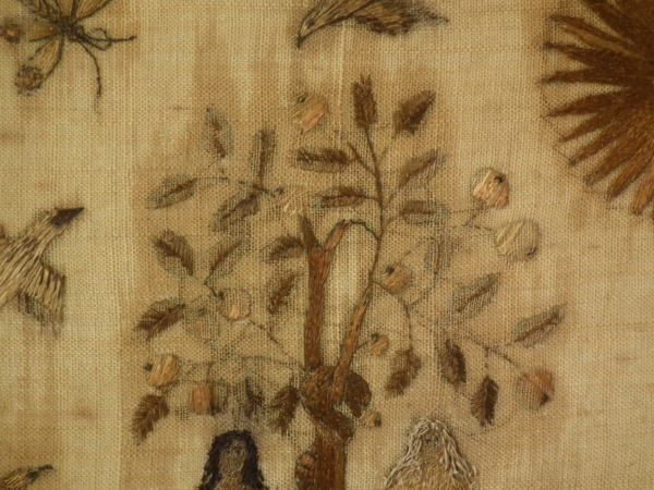 Georgian Sampler, 1796 Adam & Eve Sampler By Charlotte White - Image 25 of 30