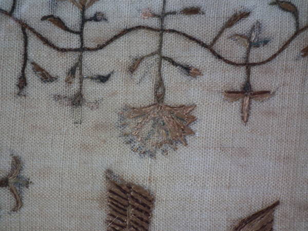 Georgian Sampler, 1796 Adam & Eve Sampler By Charlotte White - Image 20 of 30