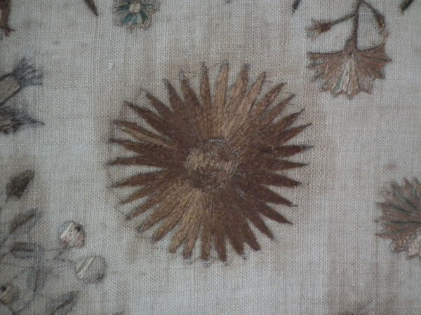 Georgian Sampler, 1796 Adam & Eve Sampler By Charlotte White - Image 7 of 30