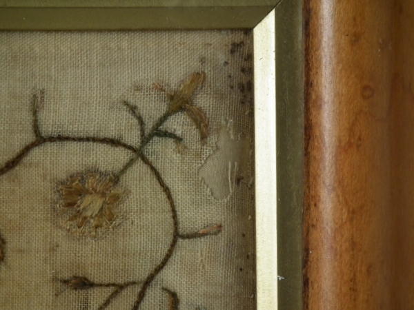 Georgian Sampler, 1796 Adam & Eve Sampler By Charlotte White - Image 12 of 30