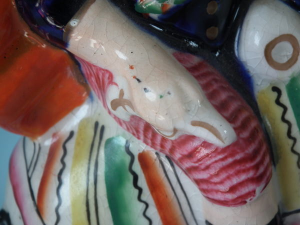 Pair Staffordshire Pottery Soldiers On Horseback - Image 7 of 20