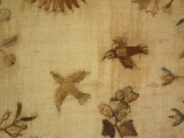 Georgian Sampler, 1796 Adam & Eve Sampler By Charlotte White - Image 8 of 30