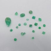 Parcel Of Natural Unmounted Emeralds In Mixed Cuts & Sizes, Totalling 2.65 Carats