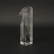 Rene Lalique Clear Glass Tete d'aigle Cachet