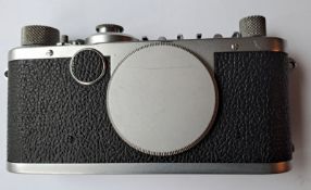 Rare Leitz Wetzlar Leica I Model C (Ic) (1950-51) Body & Lens Cover
