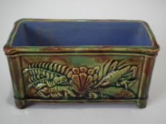 Small Majolica Sea Life Dish