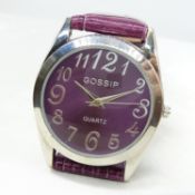 Gossip Wrist Watch With Quartz Movement & Box