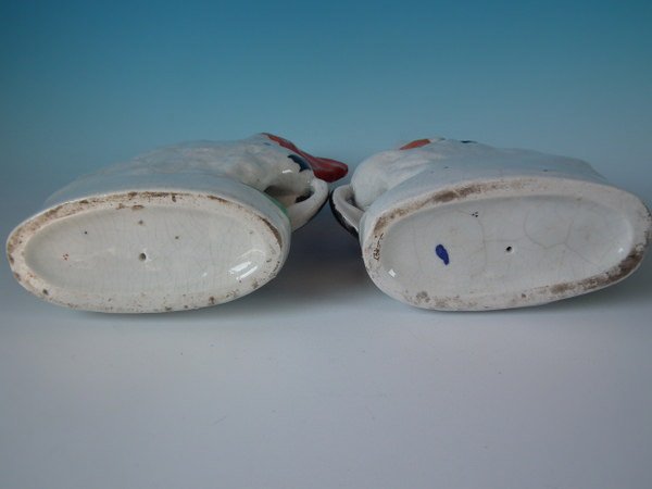 Pair Staffordshire Pottery Soldiers On Horseback - Image 3 of 20