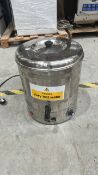 Chef master 30LTR manual fill water boiler