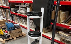 Weight Plates and Stand