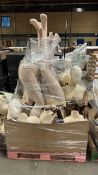 Pallet Of Mixed Manequin Busts