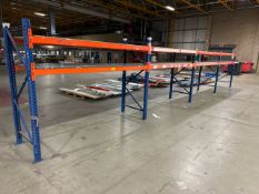 A Run Of 4 Bays of Bolt-less Racking