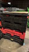 Plastic Magnum Pallets x5