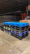 Assortment Of Plastic Pallets