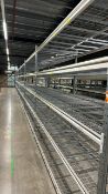 Run Of 7 Bays Of Lightweight Bolt-less Shelving