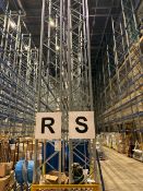 Run Of 20 Bays Of Back To Back Boltless Pallet Racking