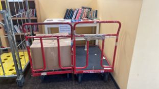Metal Trolleys x2