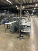 Metal Workbench x2 & Contents