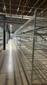 Run Of 11 Bays Of Lightweight Boltless Shelving