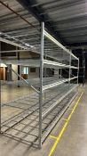 Run Of 2 Bays Of Lightweight Bolt-less Shelving