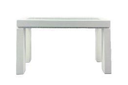 Bespoke Console White Crocodile Skin Effect