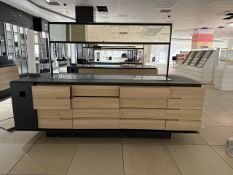 Black & Wood Display Units